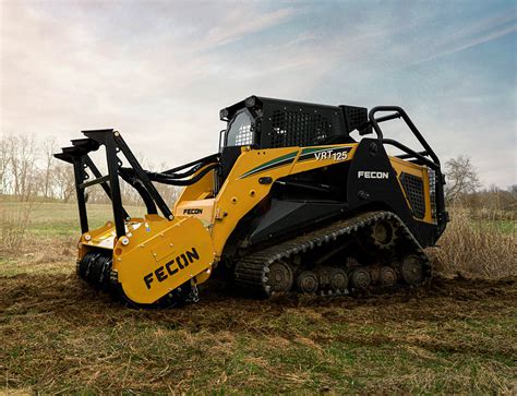 low ground pressure skid steer mulching tractor|Fecon Mulching Equipment .